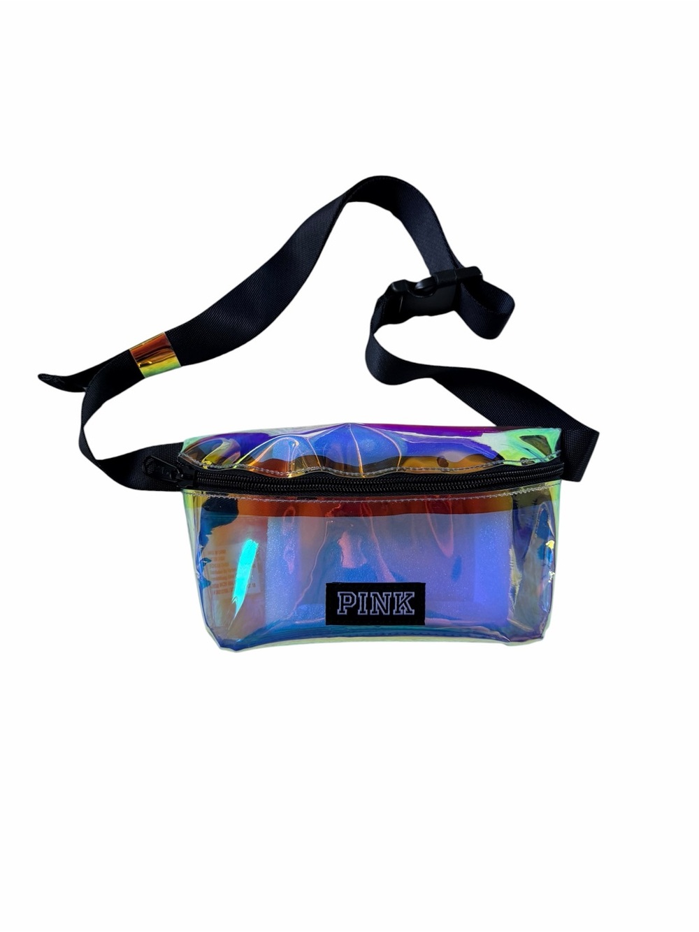 Victoria’s Secret PINK Iridescent Holographic Belt Bag